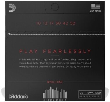 E-guitar strings D'Addario NYXL1052-3P E-guitar strings - 4