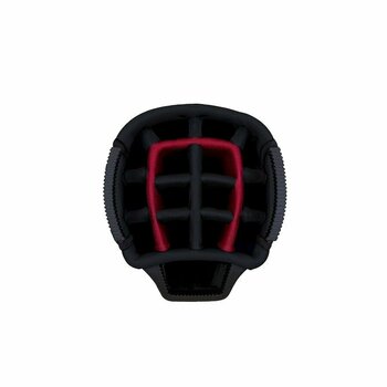 Golfbag TaylorMade Deluxe Waterproof Black/White/Red Cart Bag 2019 - 2