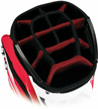 Golfbag Callaway Chev Org Red/White/Black Cart Bag 2019 - 4