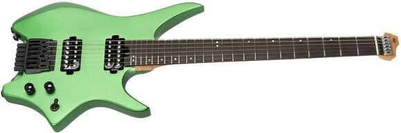 Headless Gitarre HILS Guitars HN3 NEXT Metallic Emerald Green Headless Gitarre - 3