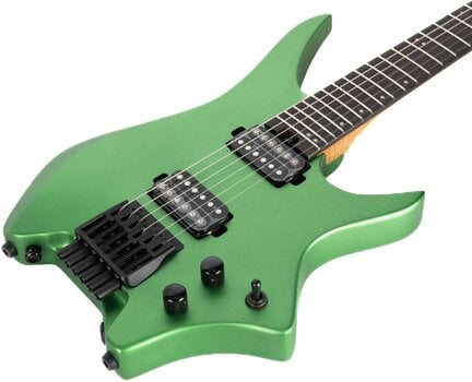 Headless Gitarre HILS Guitars HN3 NEXT Metallic Emerald Green Headless Gitarre - 5