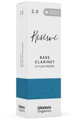 Тръстикова пластинка за кларинет Rico Organic Reserve 3.5 Plus 5 Pack Тръстикова пластинка за кларинет - 5
