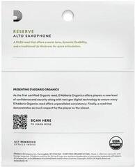 Caña de Saxofón Alto Rico Organic Reserve 3.0 Plus 3-Pack Caña de Saxofón Alto - 3