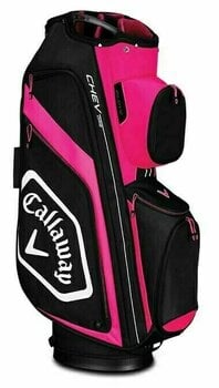 Golflaukku Callaway Chev Org Pink/White/Black Cart Bag 2019 - 2