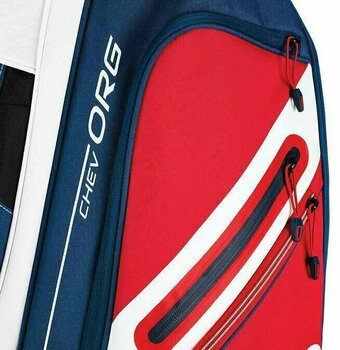 Golf torba Cart Bag Callaway Chev Org Red/Navy/White Cart Bag 2019 - 4