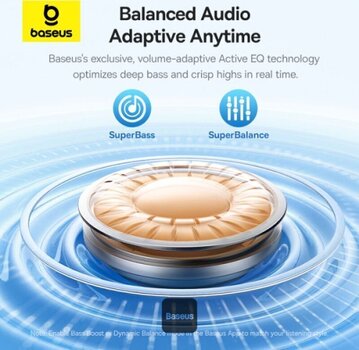 Wireless In-ear headphones Baseus Bass BP1 Pro Black Wireless In-ear headphones - 4