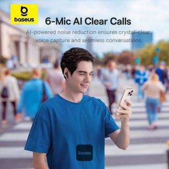 Wireless In-ear headphones Baseus Bass BP1 Pro Black Wireless In-ear headphones - 6