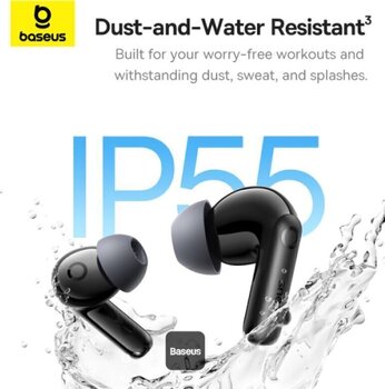 Wireless In-ear headphones Baseus Bass BP1 Pro Black Wireless In-ear headphones - 2
