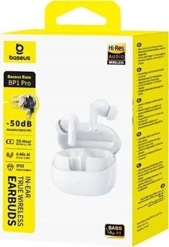 Juhtmeta kõrvasisesed kõrvaklapid Baseus Bass BP1 Pro White Juhtmeta kõrvasisesed kõrvaklapid - 4