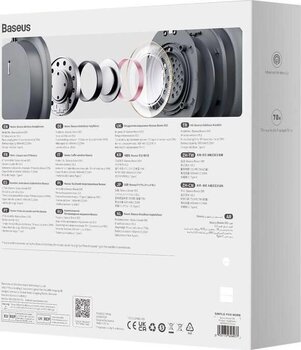 Juhtmeta kõrvapealsed kõrvaklapid Baseus Bowie D05 Grey Juhtmeta kõrvapealsed kõrvaklapid - 12