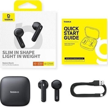 Juhtmeta kõrvasisesed kõrvaklapid Baseus Bowie E16 Black Juhtmeta kõrvasisesed kõrvaklapid - 6