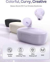 Juhtmeta kõrvasisesed kõrvaklapid Baseus Bowie E18 White Juhtmeta kõrvasisesed kõrvaklapid - 4