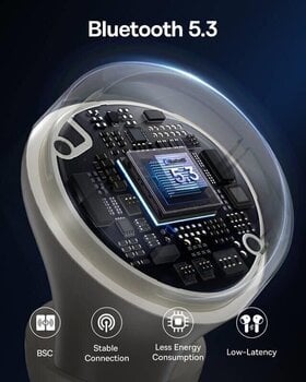 Juhtmeta kõrvasisesed kõrvaklapid Baseus Bowie E18 White Juhtmeta kõrvasisesed kõrvaklapid - 7