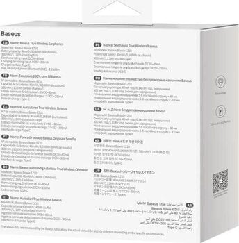 Juhtmeta kõrvasisesed kõrvaklapid Baseus Bowie EZ10 Black Juhtmeta kõrvasisesed kõrvaklapid - 12