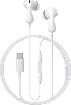 In-Ear Headphones Baseus Encok CZ20 USB-C White In-Ear Headphones - 2