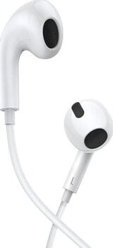 In-Ear Headphones Baseus Encok H17 3,5mm White In-Ear Headphones - 3
