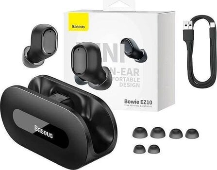 Juhtmeta kõrvasisesed kõrvaklapid Baseus Bowie EZ10 Black Juhtmeta kõrvasisesed kõrvaklapid - 7
