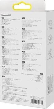 In-Ear Headphones Baseus Encok H17 3,5mm White In-Ear Headphones - 10