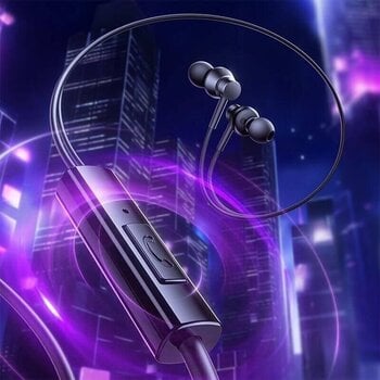 In-Ear Headphones Baseus Encok HZ11 3,5mm Black In-Ear Headphones - 5