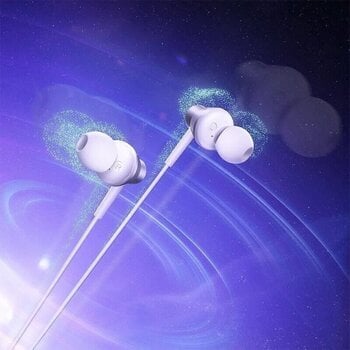 In-Ear Headphones Baseus Encok HZ11 3,5mm White In-Ear Headphones - 6
