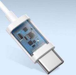 In-Ear Headphones Baseus Encok C17 USB-C White In-Ear Headphones - 6