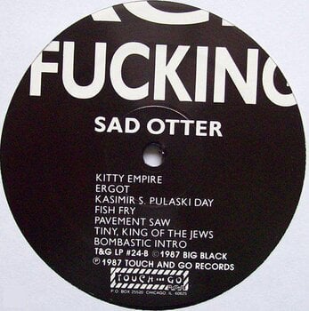 Schallplatte Big Black - Songs About Fucking (Reissue) (180 g) (LP) - 2