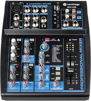 Mesa de mezclas Revoltage MX5-USB Mesa de mezclas - 2