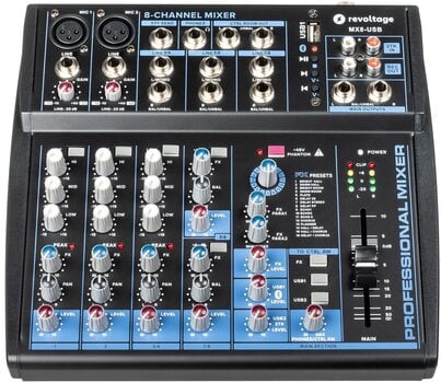 Mesa de mezclas Revoltage MX8-USB Mesa de mezclas - 2