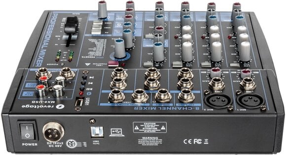 Mesa de mezclas Revoltage MX8-USB Mesa de mezclas - 9