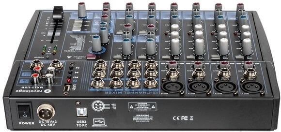 Mesa de mezclas Revoltage MX12-USB Mesa de mezclas - 9