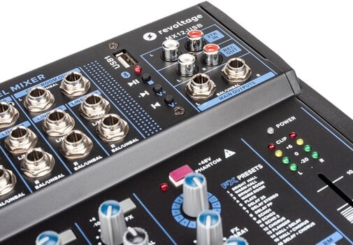 Mesa de mezclas Revoltage MX12-USB Mesa de mezclas - 10