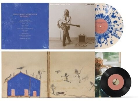 Disque vinyle Hiss Golden Messenger - I'm People (Clear/Blue Splatter Coloured) (LP + 7" SP) - 2