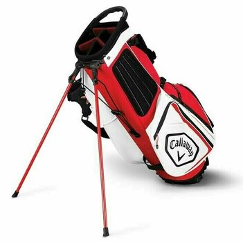 Golfbag Callaway Chev Red/White/Black Stand Bag 2019 - 2