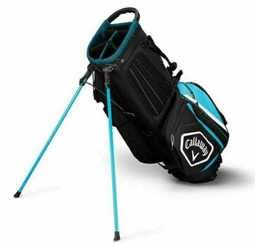 Geanta pentru golf Callaway Chev Black/Blue/White Stand Bag 2019 - 2