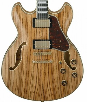 Semi-Acoustic Guitar Ibanez AS93ZW-NT Natural High Gloss - 5