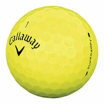 Golfová loptička Callaway Supersoft Golf Balls 19 Yellow 12 Pack - 2