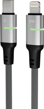 USB-kabel Avax CB636 STEELY LED 2 m USB-kabel - 2