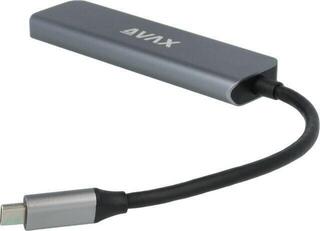 Adaptador de alimentação elétrica Avax HB611 CONNECT+ 5in1 HUB Adaptador de alimentação elétrica - 2