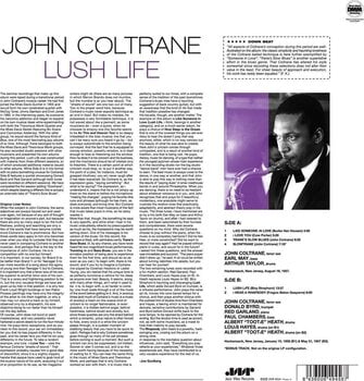 LP ploča John Coltrane - Lush Life (Reissue) (180 g) (LP) - 2