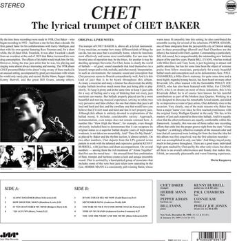 Disc de vinil Chet Baker - Chet (Reissue) (180 g) (LP) - 3