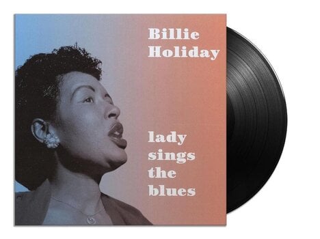 Vinylplate Billie Holiday - Lady Sings The Blues (Reissue) (Limited Edition) (Numbered) (Blue Coloured) (LP) - 4