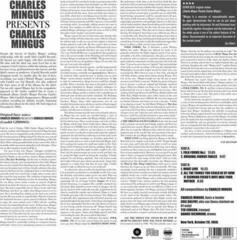 Vinylplate Charles Mingus - Presents Charles Mingus (Limited Edition) (180 g) (LP) - 1