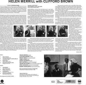 Disc de vinil Helen Merrill & Clifford Brown - Helen Merrill (Reissue) (180 g) (LP) - 2