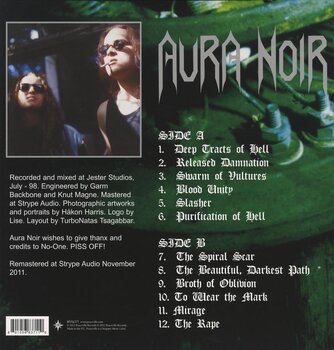Disc de vinil Aura Noir - Deep Tracts Of Hell (Limited Edition) (LP) - 2
