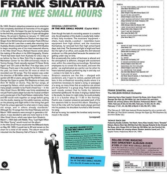 Vinylplate Frank Sinatra - In The Wee Small Hours (Reissue) (180 g) (LP) - 2