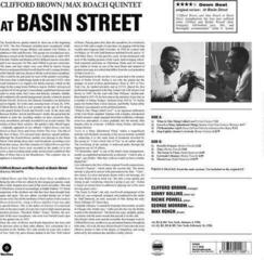 Vinylplate Clifford Brown At Basin Street (Reissue) (180 g) (LP) - 1