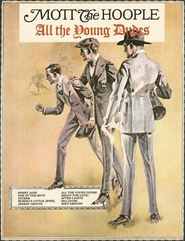 Vinylplade Mott The Hoople - All The Young Dudes (Reissue) (LP) - 2