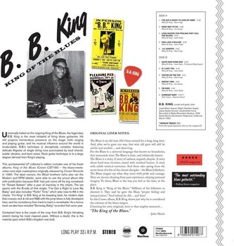 LP platňa B.B. King - King Of The Blues (Reissue) (180 g) (LP) - 2