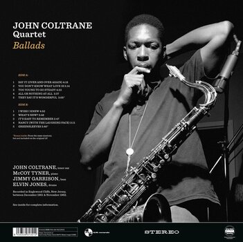 Грамофонна плоча The John Coltrane Quartet - Ballads (Reissue) (180g) (LP) - 2