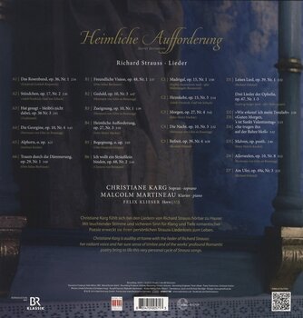 Schallplatte Richard Strauss & Christiane Karg & Malcolm Martineau - Heimliche Aufforderung / Secret Invitation - Lieder (2 LP) - 2